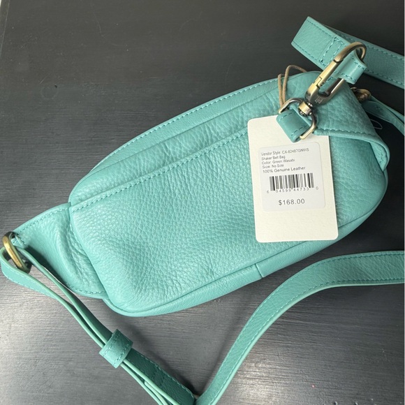 HOBO Shaker Leather Belt Bag in Green Wasabi NWT - Picture 4 of 7